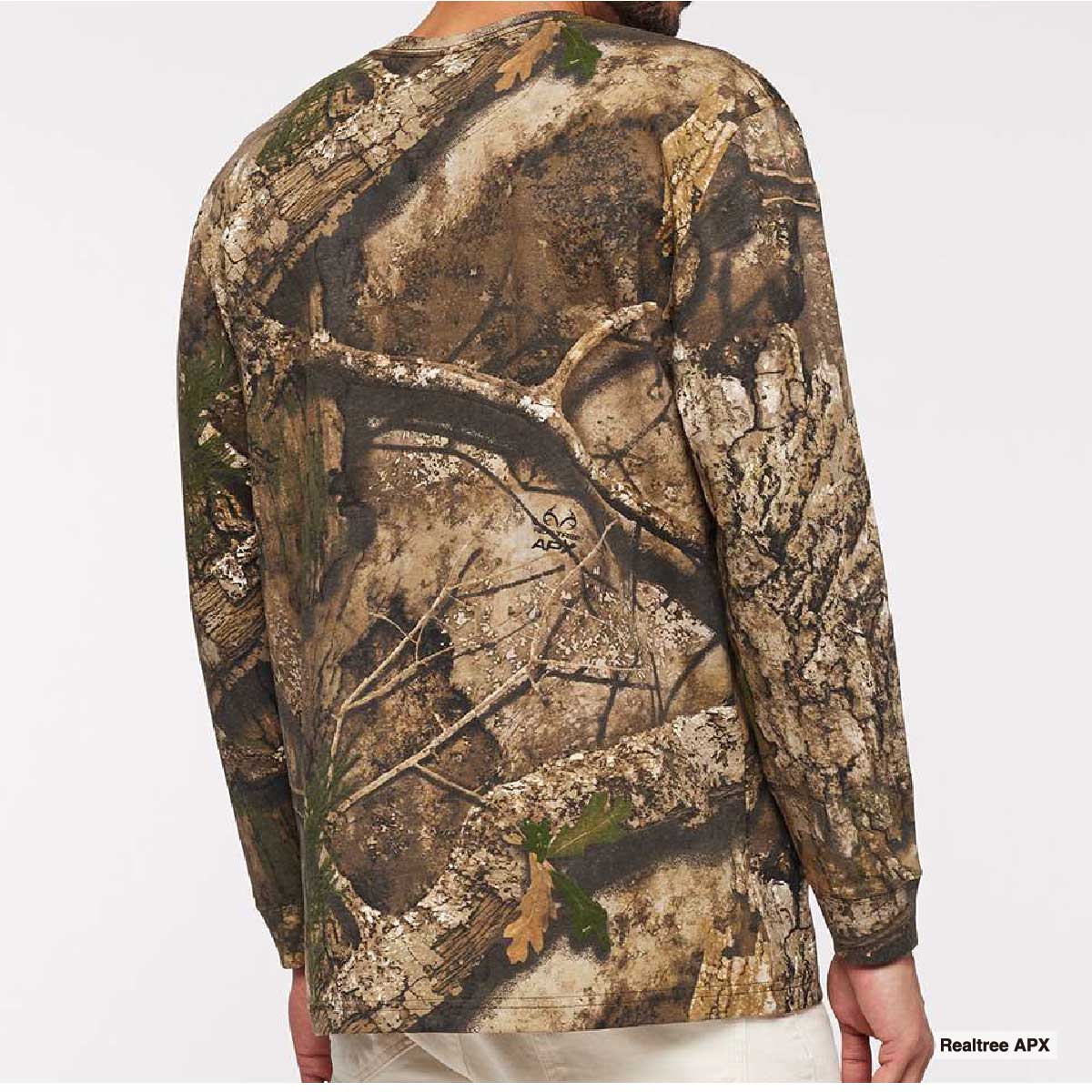 CODE FIVE コードファイヴ Realtree® Camo Long Sleeve T-Shirt (品番3981US)