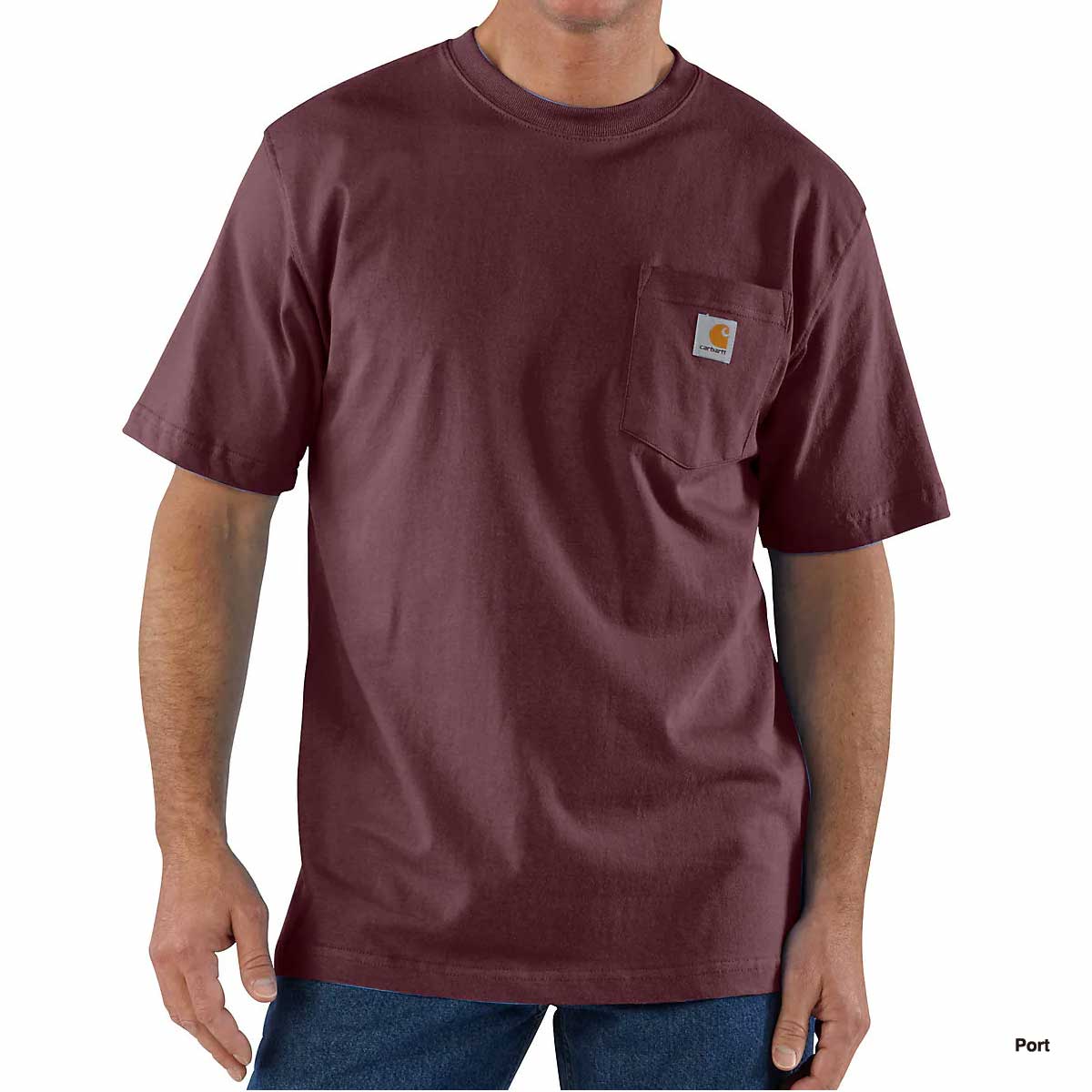 【在庫限り】 Carhartt カーハート 6.75 oz Workwear Pocket Short Sleeve T-Shirt (品番CTK87)