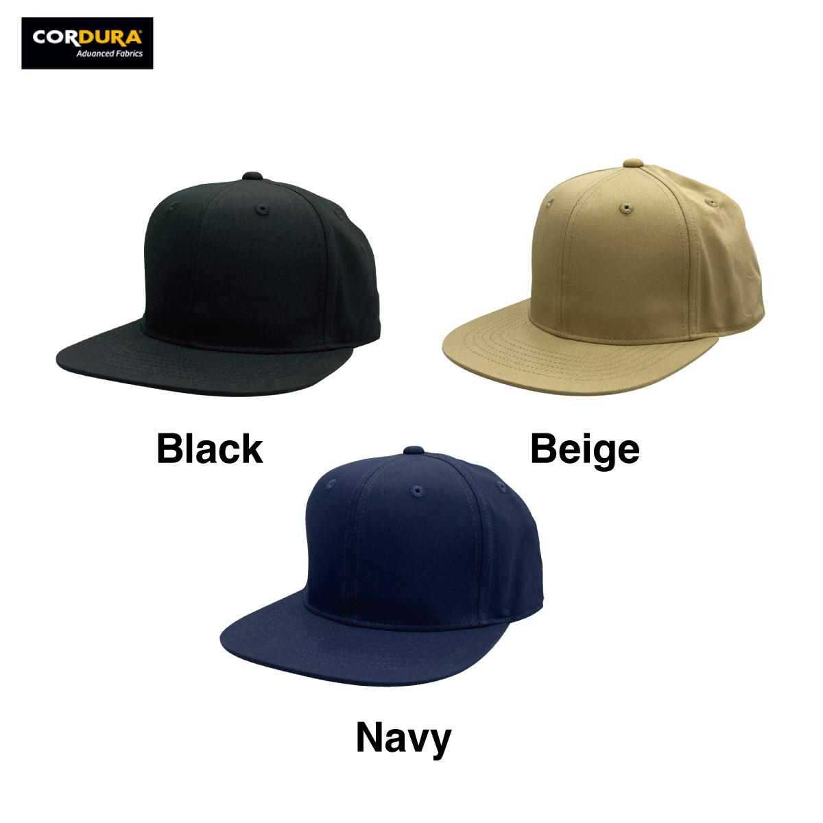 SLOTH Cordura Flat Visor Baseball Cap (#ST5101)