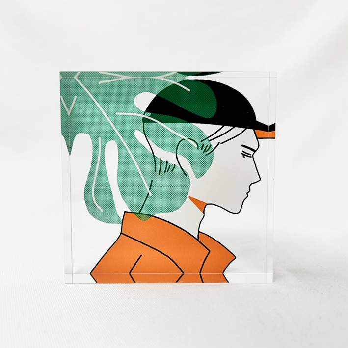 Acrylic block (small) #ACR-BC