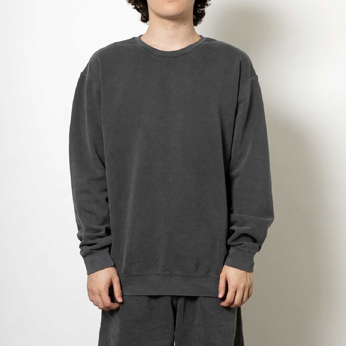 Comfort Colors コンフォートカラーズ 6.4 oz ガーメントダイ ライトウェイト クルーネック スウェットシャツ (品番CC1466)