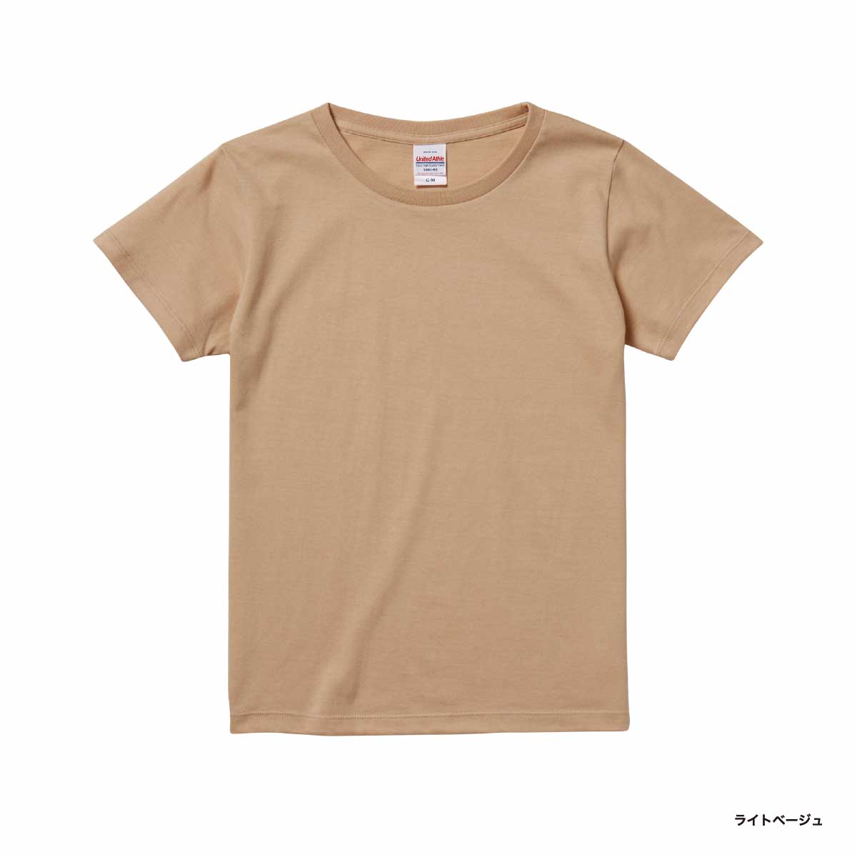 United Athle ユナイテッドアスレ 5.6 oz ハイクオリティー Tシャツ <ガールズサイズ> (品番5001-03)