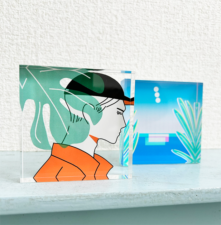 Acrylic block (small) #ACR-BC