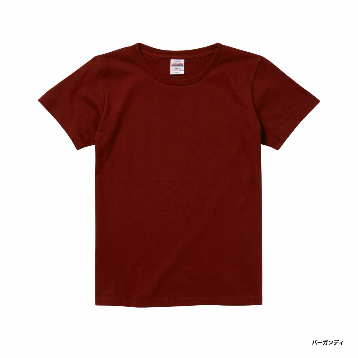 United Athle ユナイテッドアスレ 5.6 oz ハイクオリティー Tシャツ <ガールズサイズ> (品番5001-03)