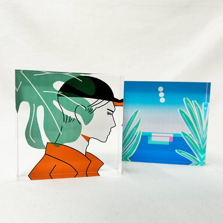 Acrylic block (small) #ACR-BC