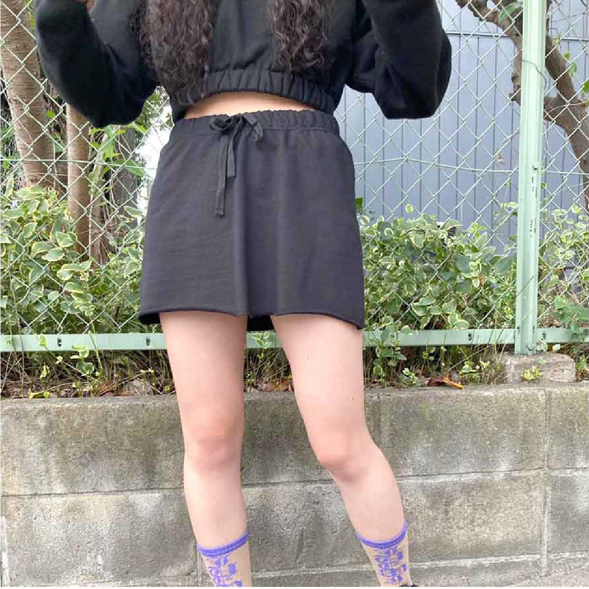 demimoon デミムーン 8.3 oz スウェットスカート (品番DM4720)