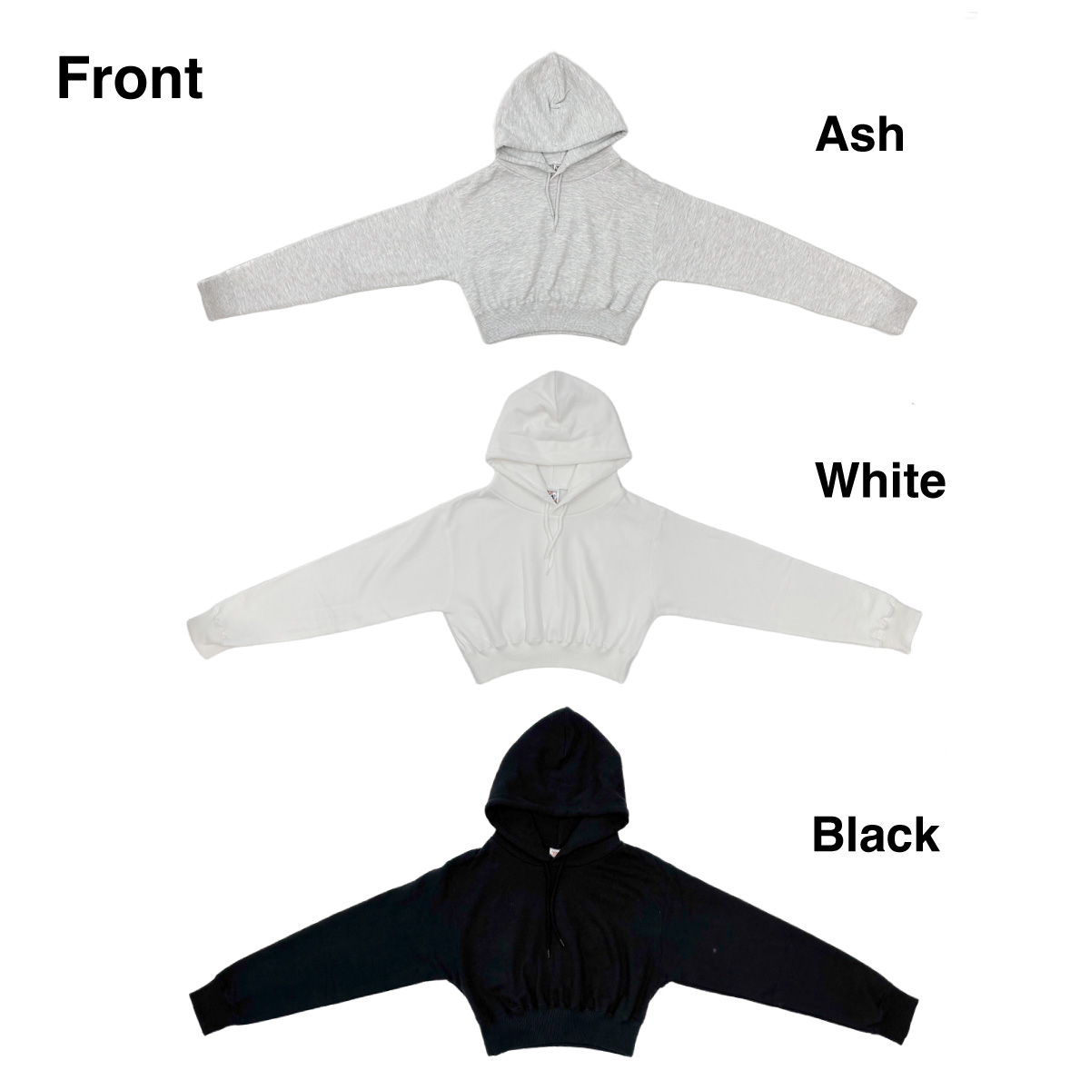 クロップドフーディ (品番CPCH-SP2252)