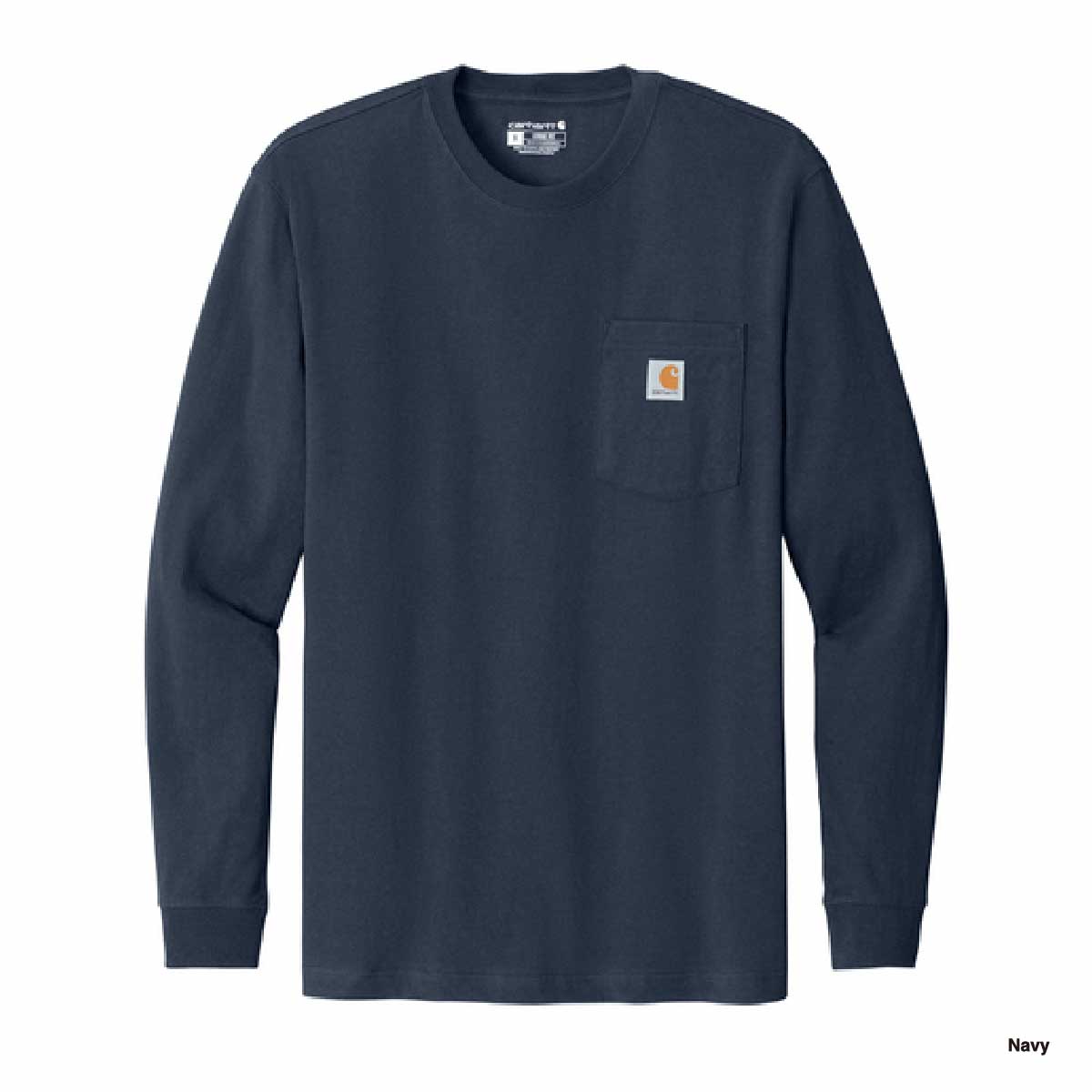 [Stock Only]  Carhartt 6.75 oz Workwear Pocket Long Sleeve T-Shirt (#CTK126)