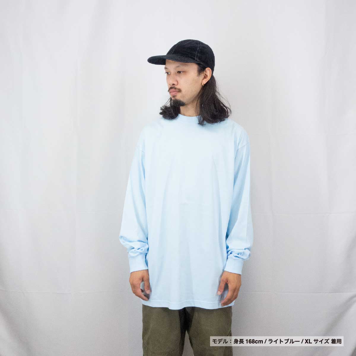 United Athle 6.2 oz Premium Long Sleeve T-Shirt 2.1" Rib (#5913-01)