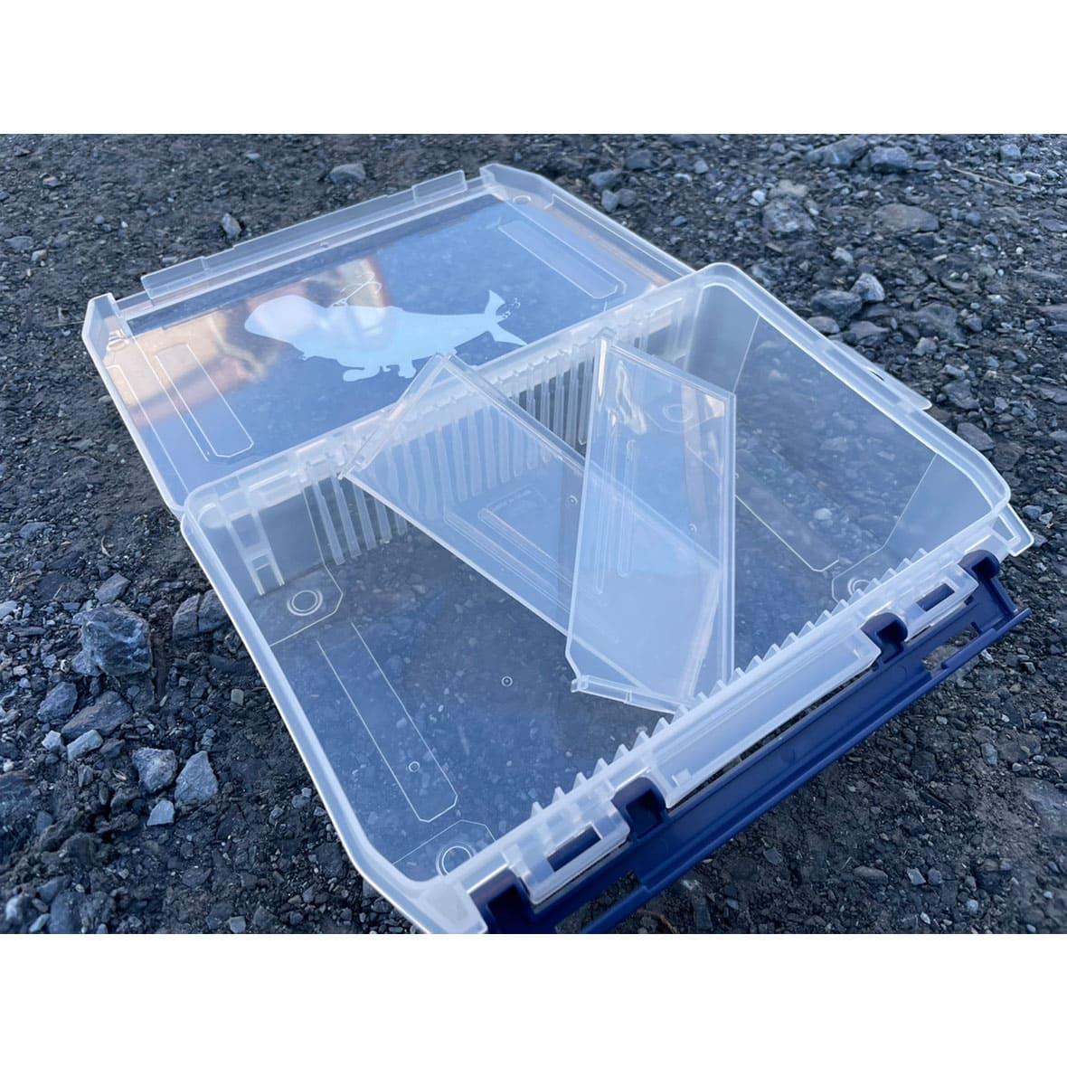 Clear Case [with dividers]  (#D-800N)