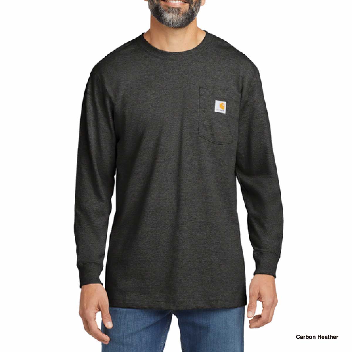 [Stock Only]  Carhartt 6.75 oz Workwear Pocket Long Sleeve T-Shirt (#CTK126)