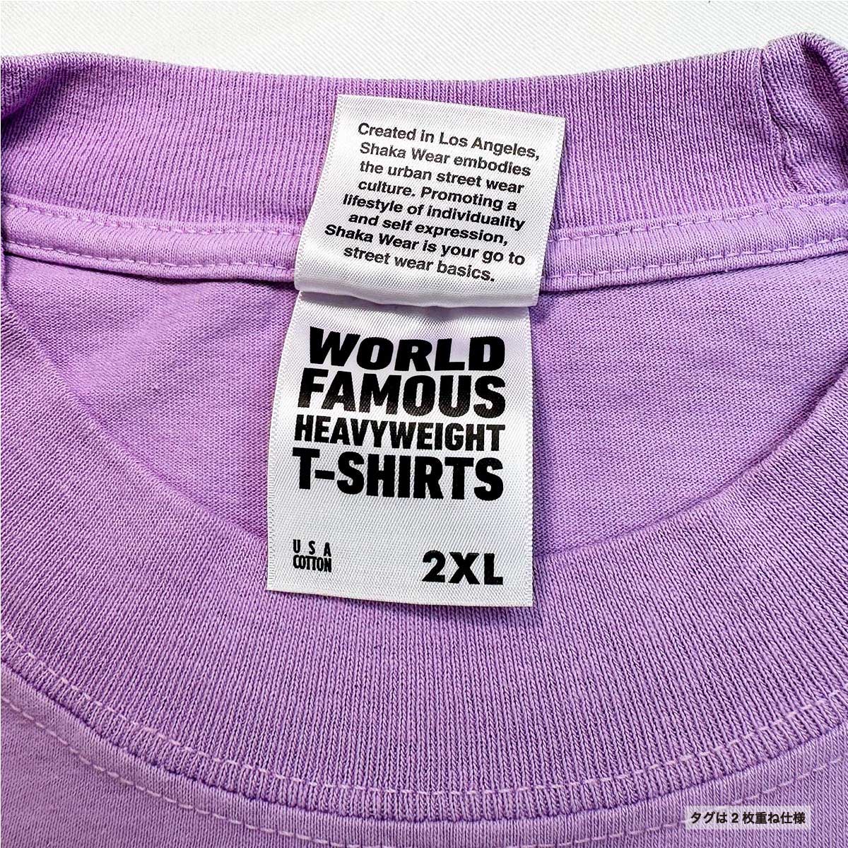 SHAKA WEAR シャカウェア 7.5 oz Max Heavyweight Garment Dye (品番GARMENT-Dye-SS)