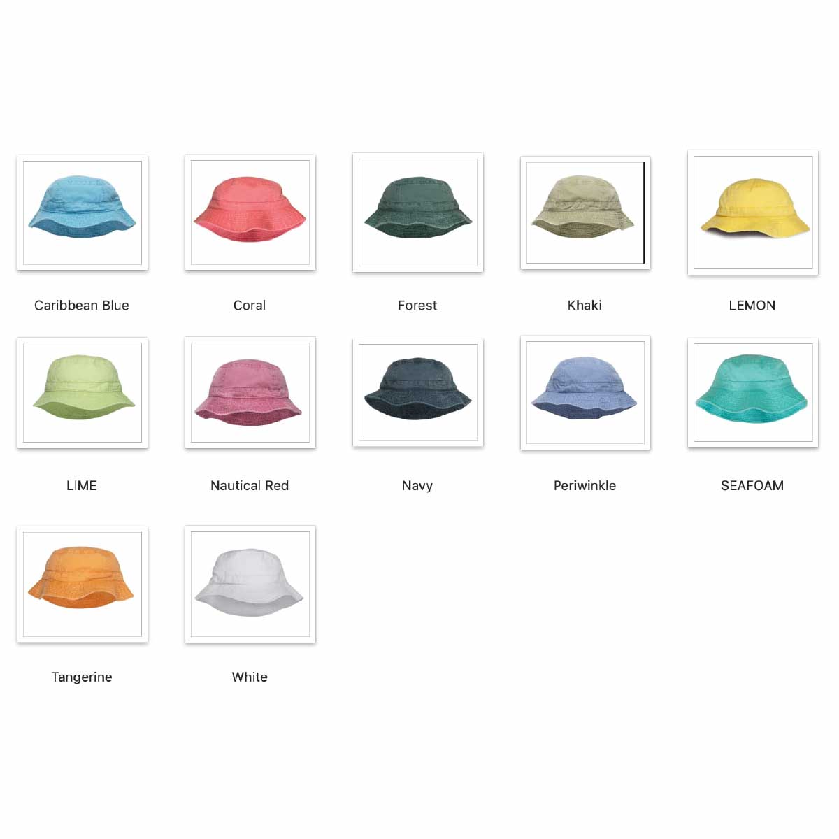 ADAMS HEADWEAR アダムスヘッドウェア ピグメントダイ バケットハット (品番VA101)