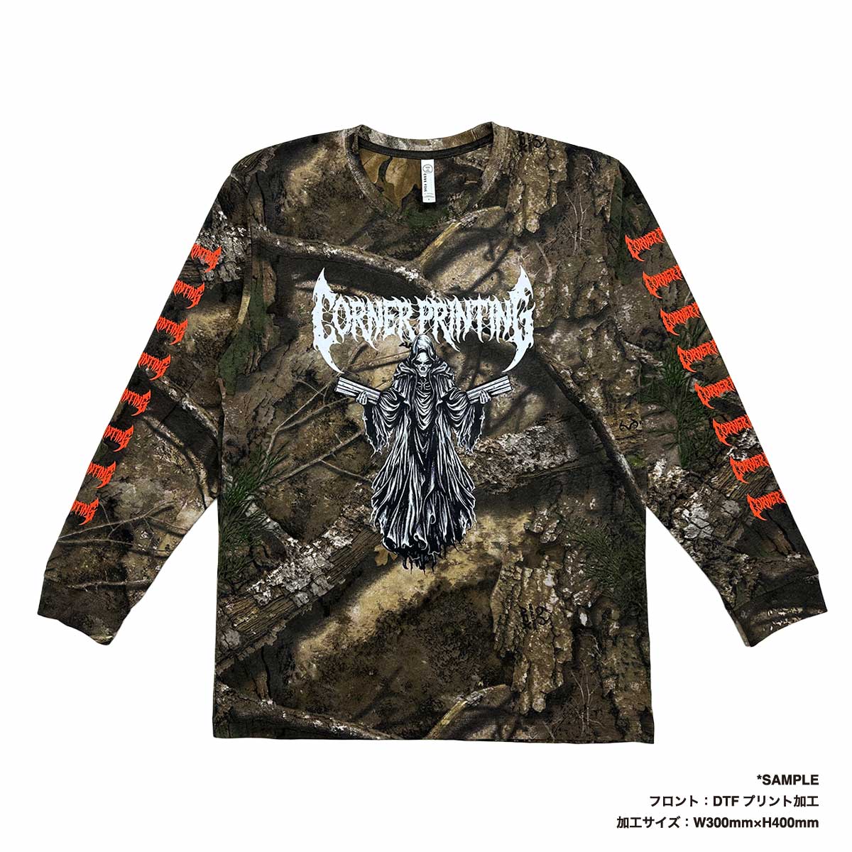 CODE FIVE Realtree Camo Long Sleeve T-Shirt (#3981US)