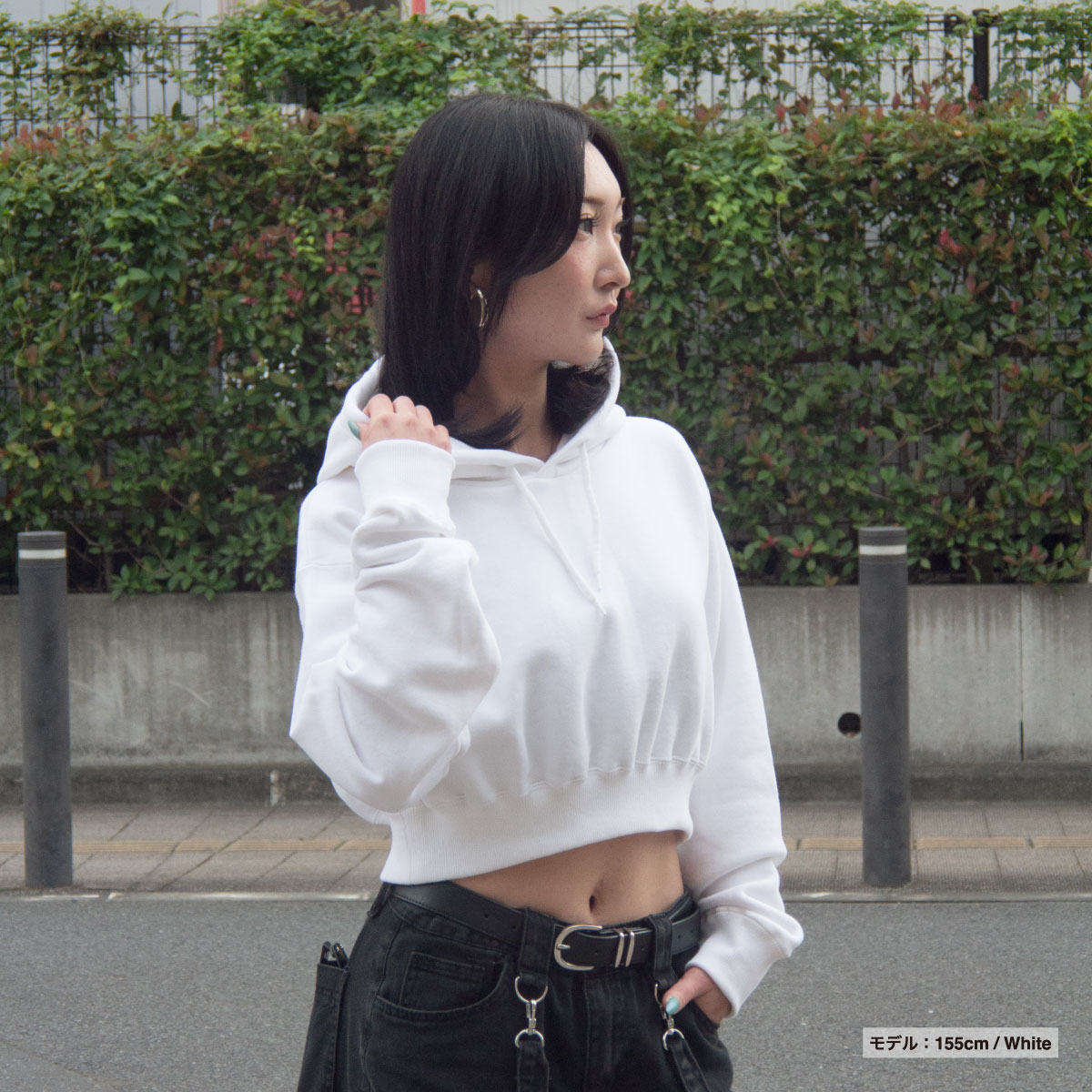 クロップドフーディ (品番CPCH-SP2252)