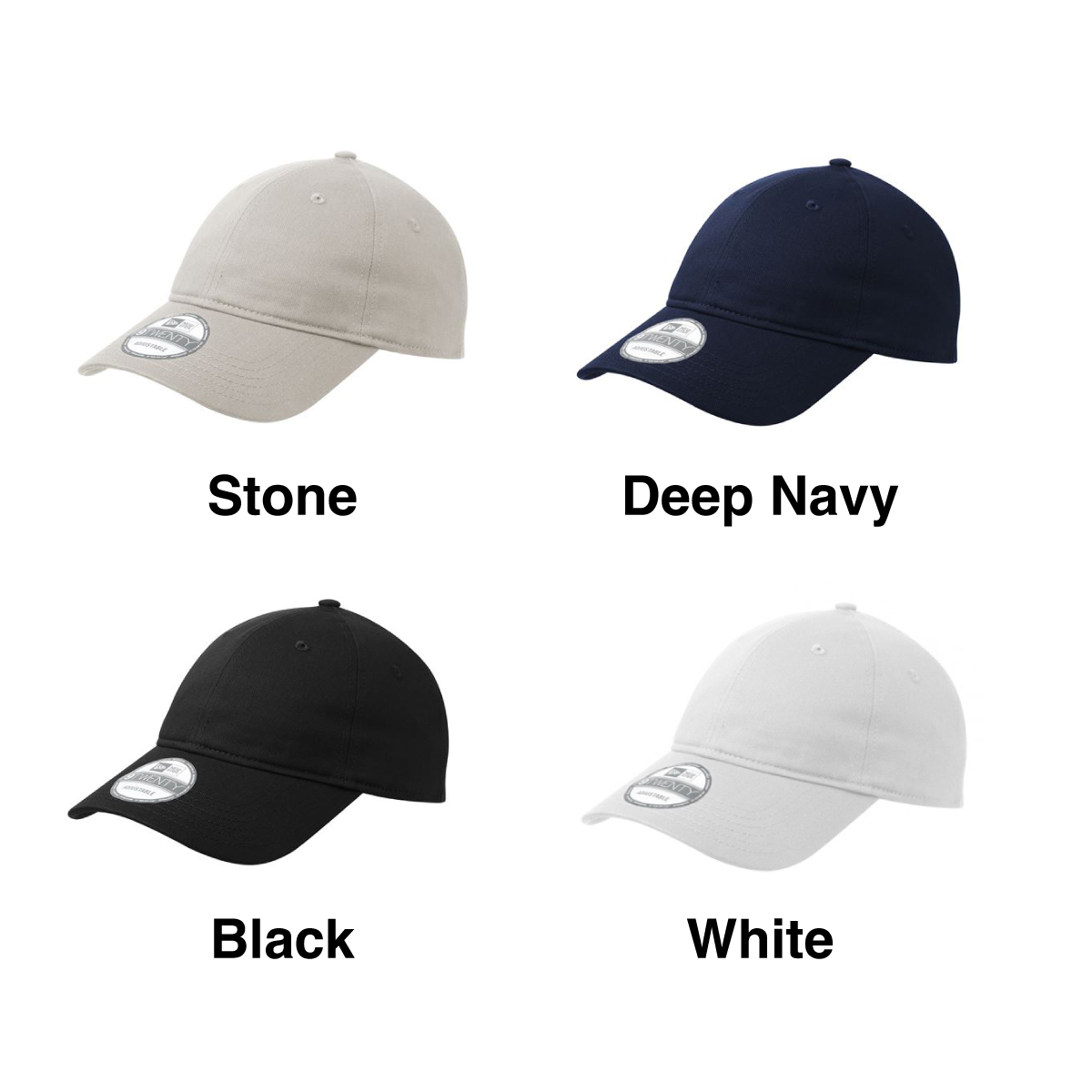 NEW ERA Adjustable Unstructured Cap (#NE201)