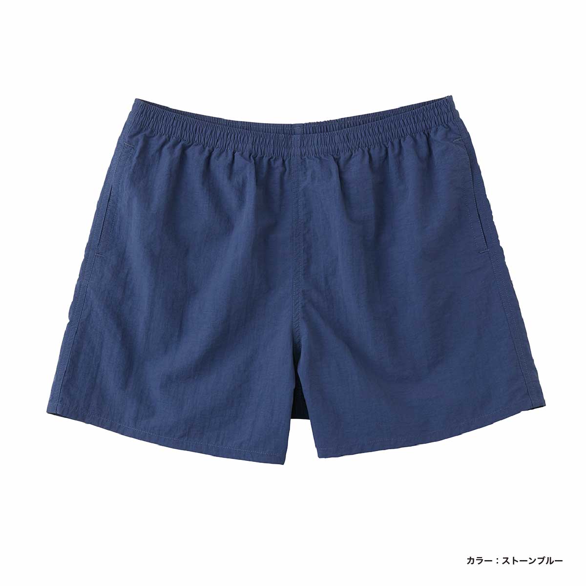 【THISISNEVERTHAT】ビッグロゴナイロンショーツ ブルー Big-Logo-Nylon-Short-Blue1.jpg