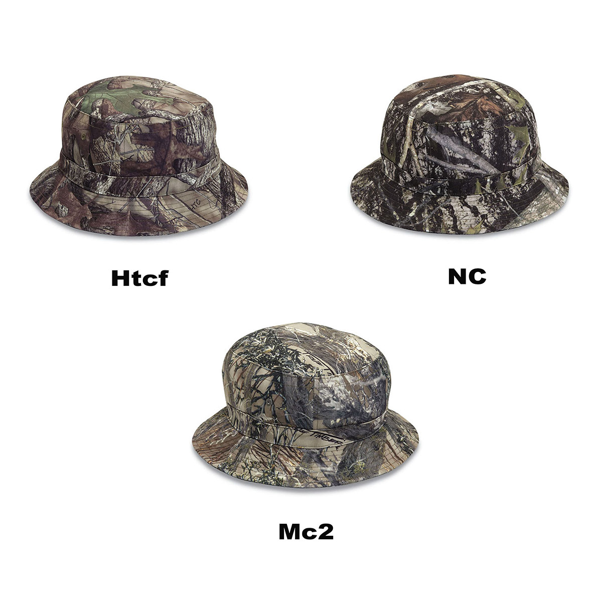 Cobra Caps True Timber 100% Polyester Camo Bucket Hat (#TT-BKT)