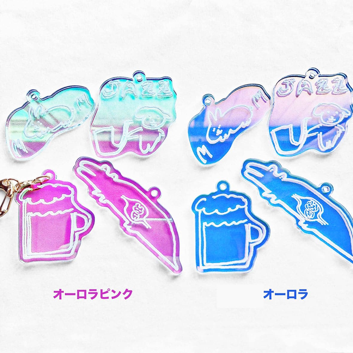 Acrylic Key Holder (Free-cut within A3(297mm x 420mm) Range) (#ACR-KA3)