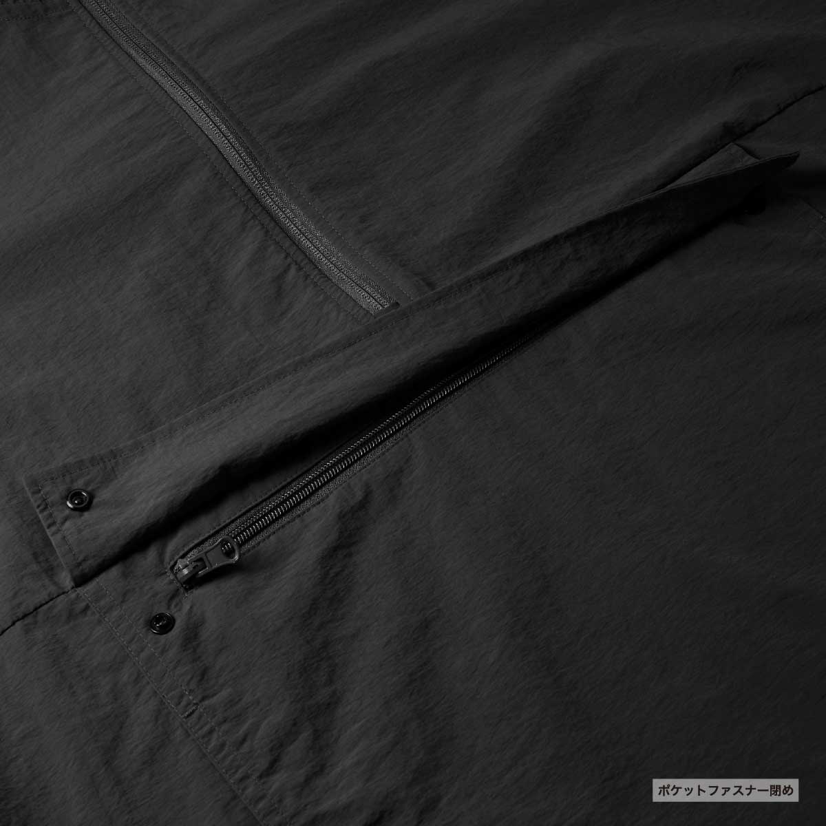 United Athle ユナイテッドアスレ コットンライク ナイロン アノラック パーカ (一重) (品番7211-01)