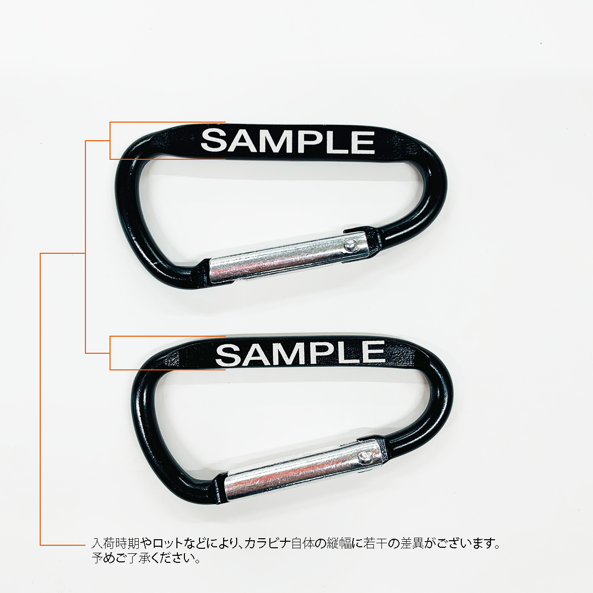 Laser Carabiner (Set of 5) (#LCC-5)