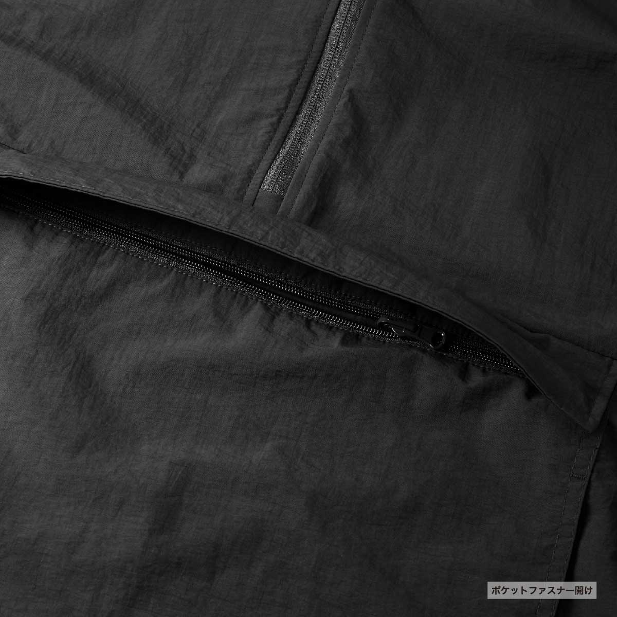 United Athle ユナイテッドアスレ コットンライク ナイロン アノラック パーカ (一重) (品番7211-01)