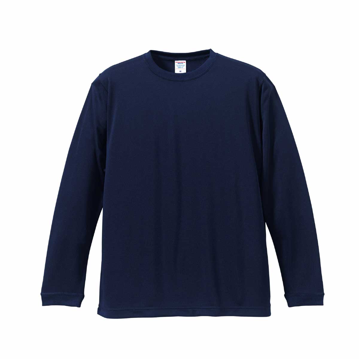 United Athle 4.7 oz Dry Silky Touch Long Sleeve T-Shirt (Non-bleed) (#5089-01)