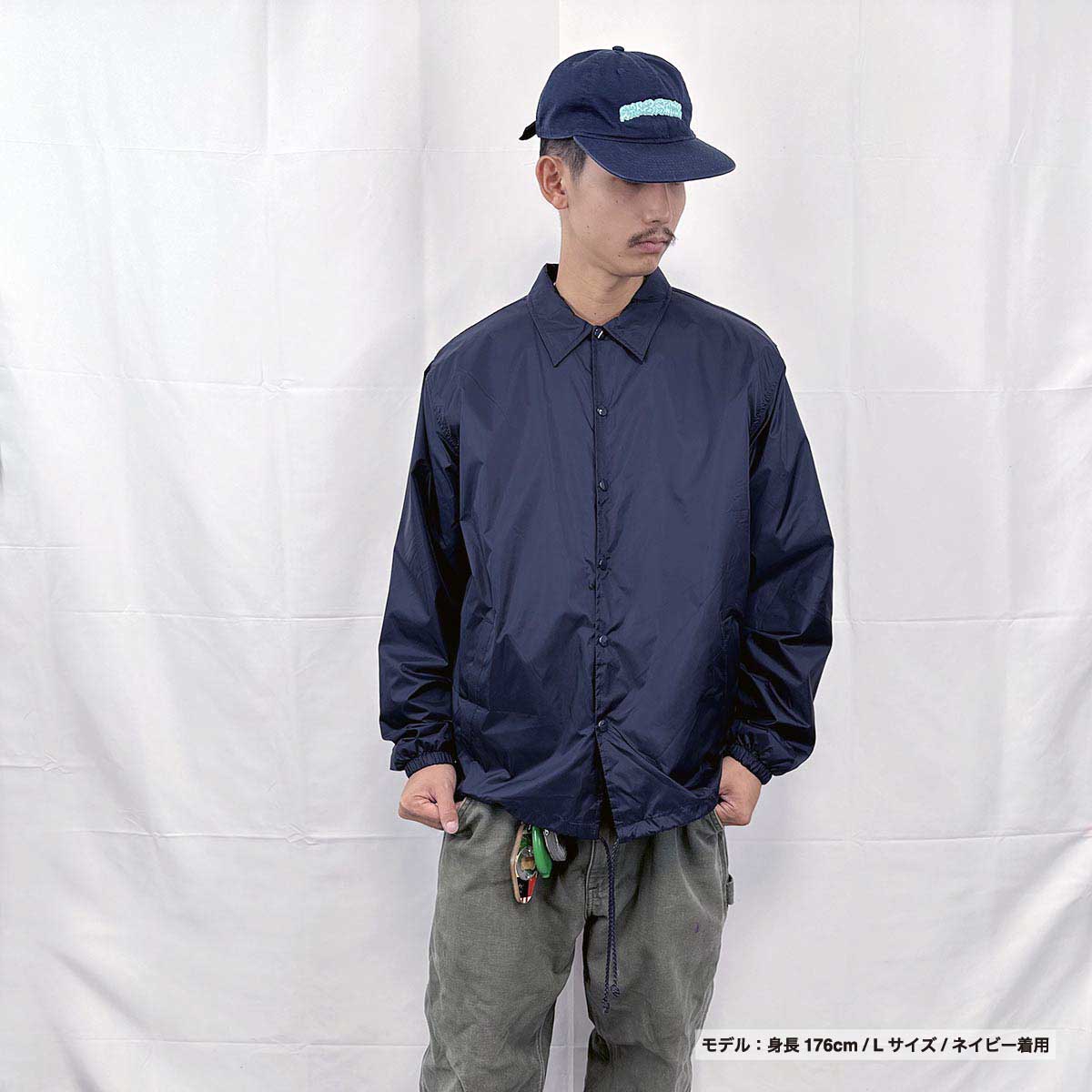 UNITED SPORTS Nylon Coach Jacket (Boa Lining) (#USP--J0W03)