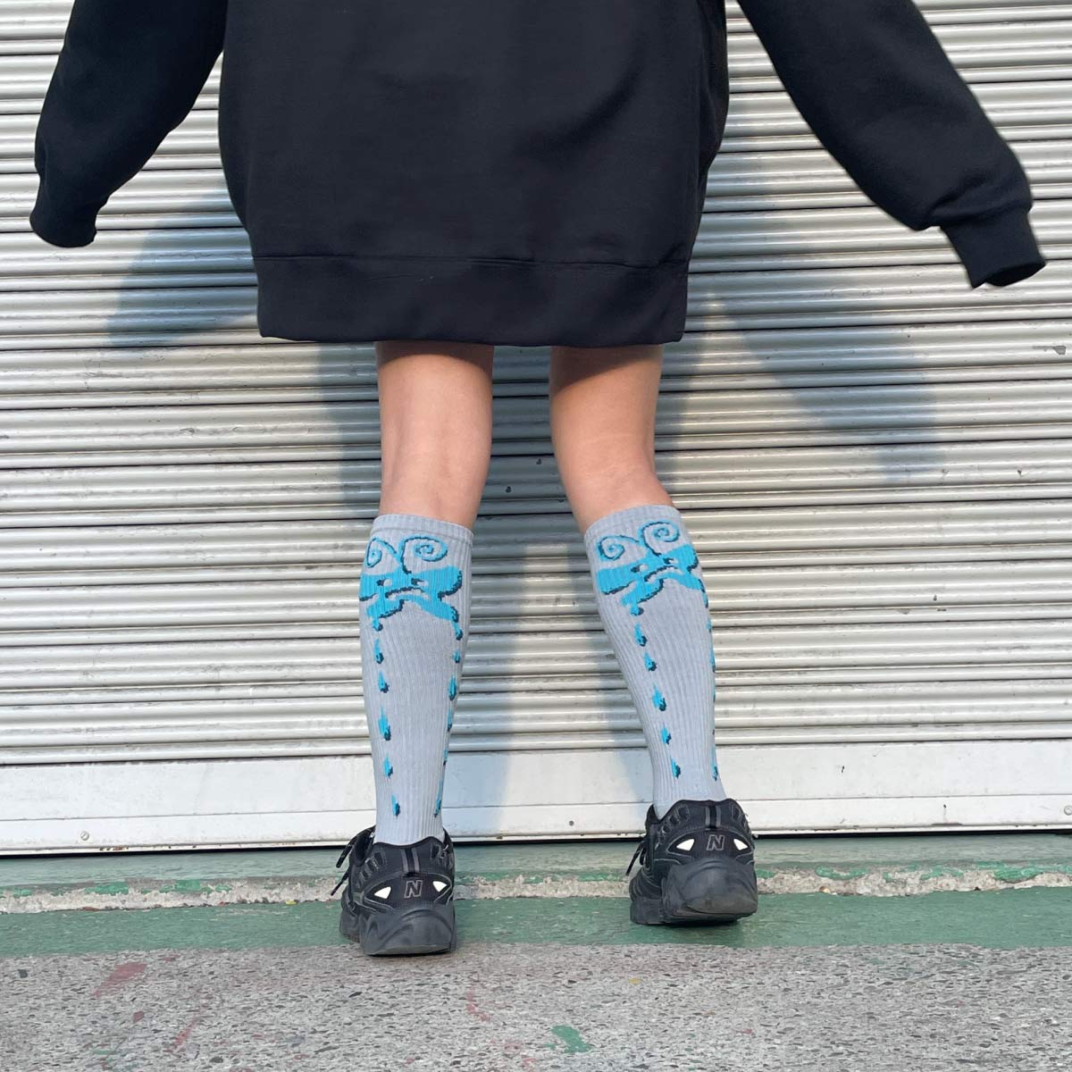 ウィメンズ オリジナル編みスポーツソックス (品番CPWS-004)