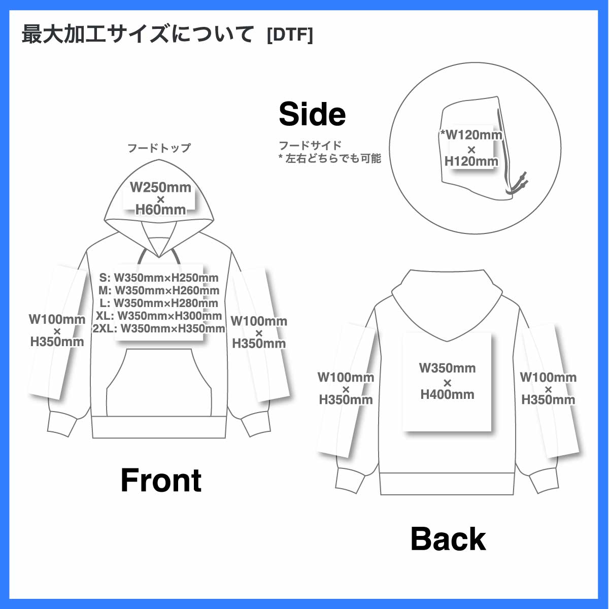 GILDAN ギルダン 8.0 oz ヘビーブレンドプルオーバーパーカー (裏起毛) (品番1850)