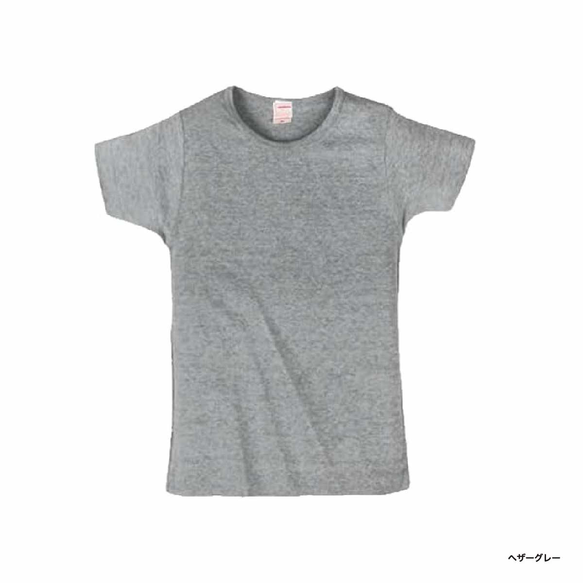 demimoon デミムーン 5.8 oz S/S 袖口リブ無しTシャツ <首元リブあり> (品番DM4312)