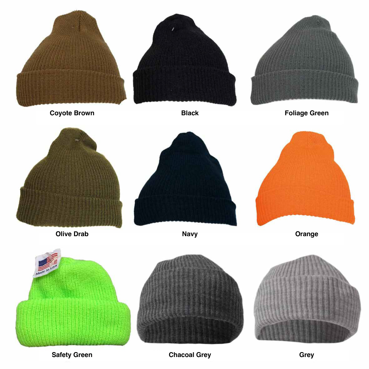 ROTHCO ロスコ Acrylic Watch Cap (品番5464US)