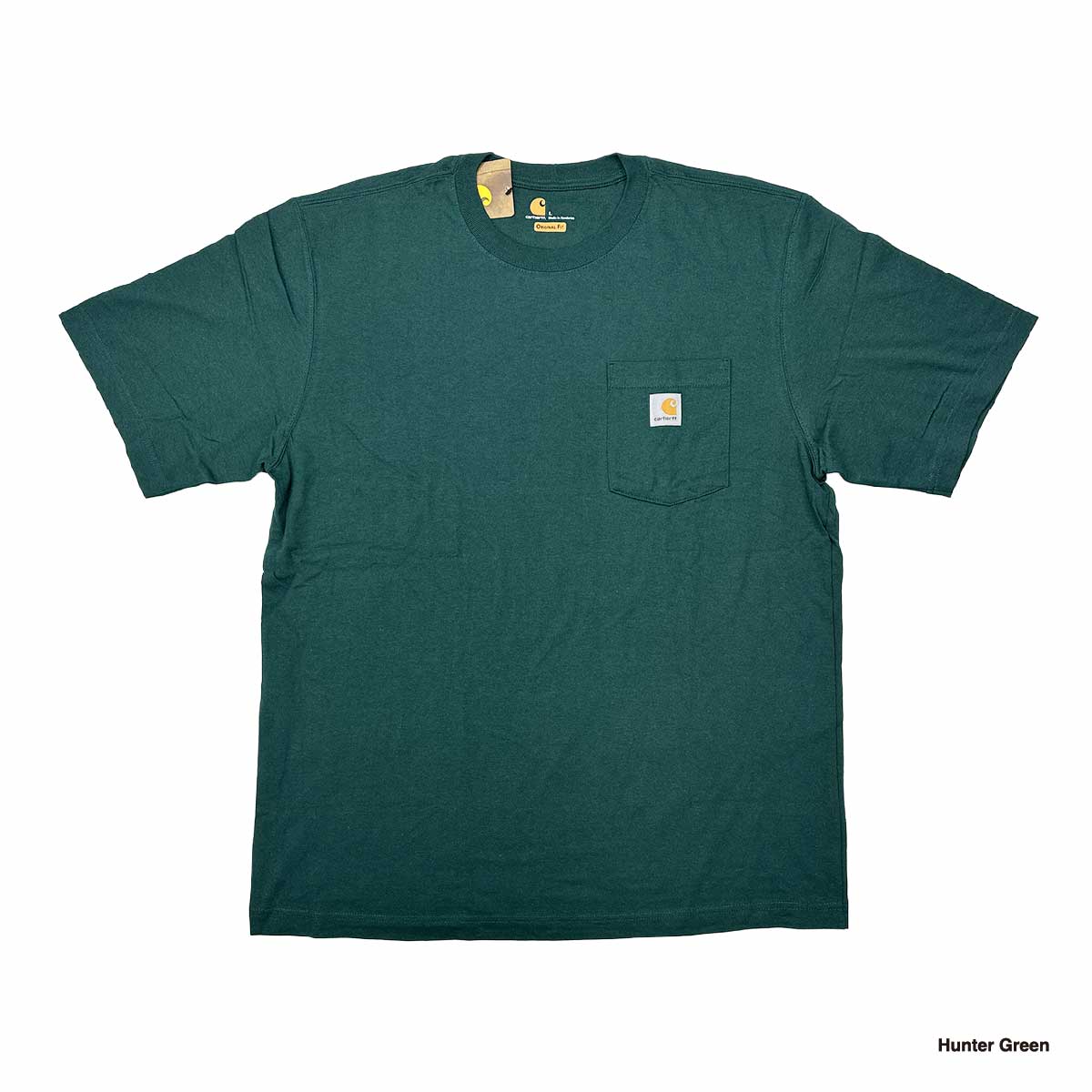 【在庫限り】 Carhartt カーハート 6.75 oz Workwear Pocket Short Sleeve T-Shirt (品番CTK87)