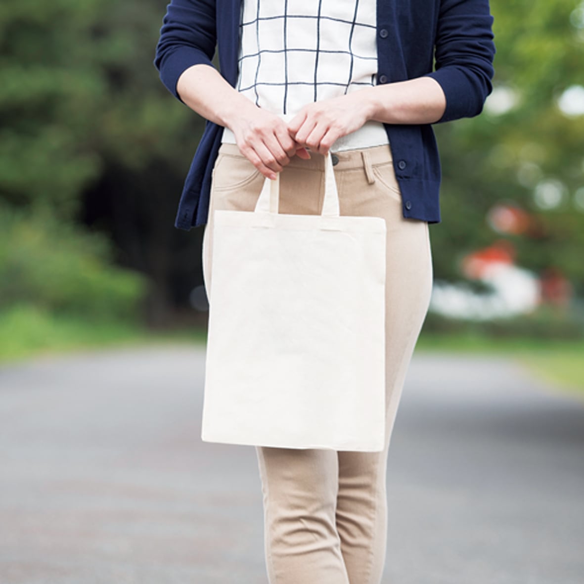 Trade Works トレードワークス A4コットンバッグ (品番TR-0128)