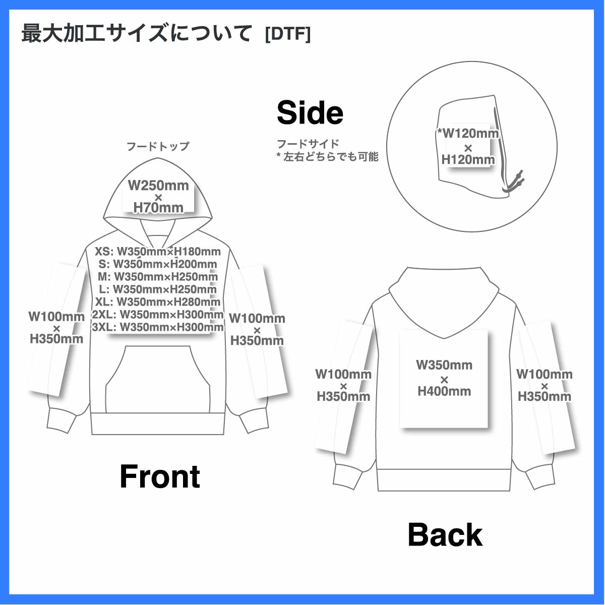 Printstar プリントスター 9.7 oz スタンダードWフードプルパーカー (品番00188-NNH)