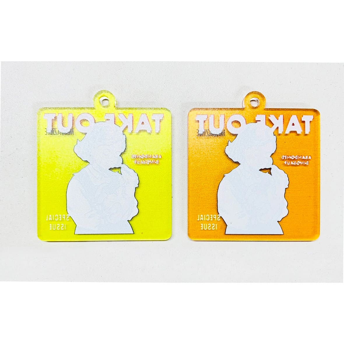 Acrylic Key Holder (Free-cut within A3(297mm x 420mm) Range) (#ACR-KA3)