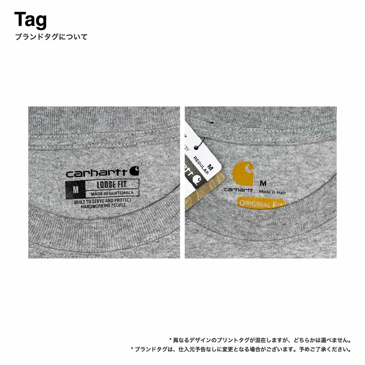 【在庫限り】 Carhartt カーハート 6.75 oz Workwear Pocket Short Sleeve T-Shirt (品番CTK87)