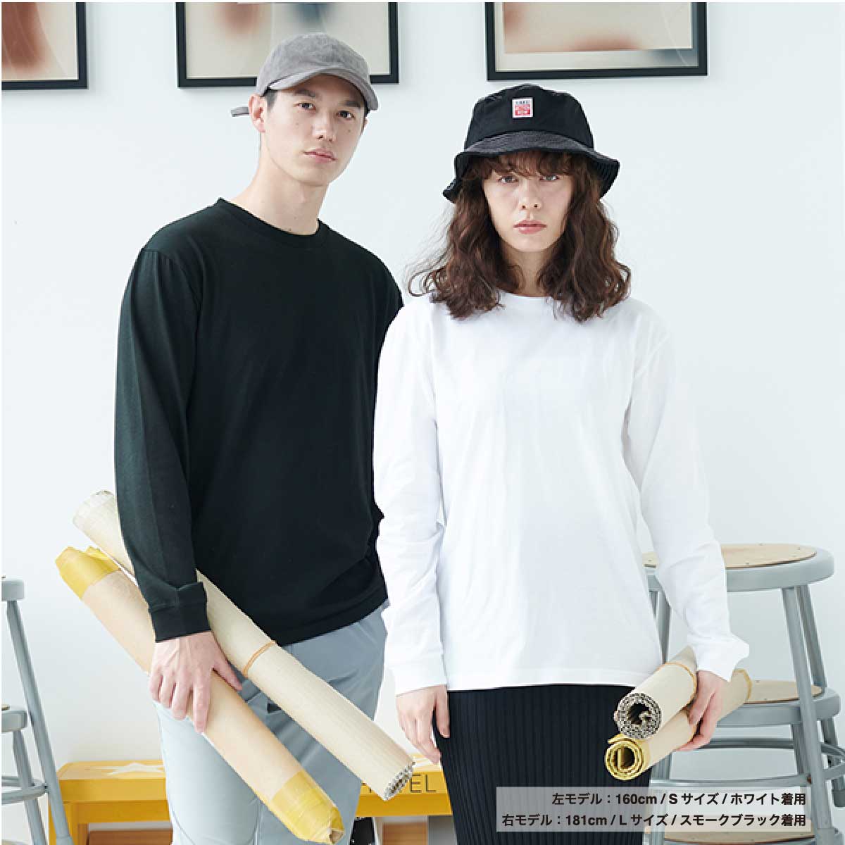 Printstar 5.6 oz Heavyweight Long Sleeve T-Shirt (#+Rib) (#00110-CLL)