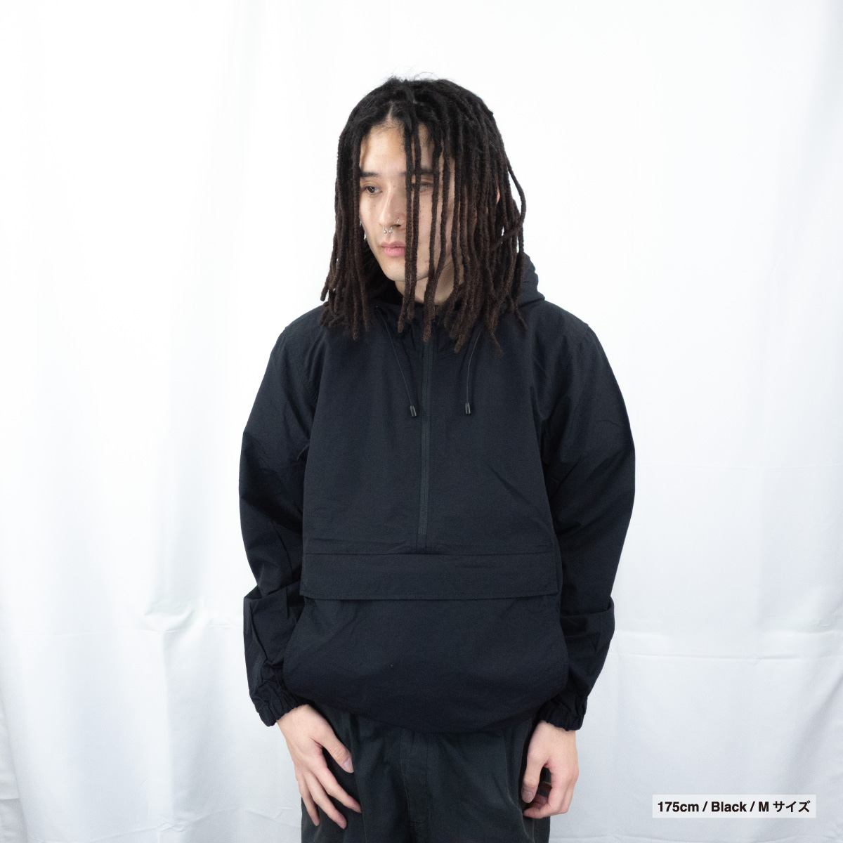 United Athle ユナイテッドアスレ コットンライク ナイロン アノラック パーカ (一重) (品番7211-01)