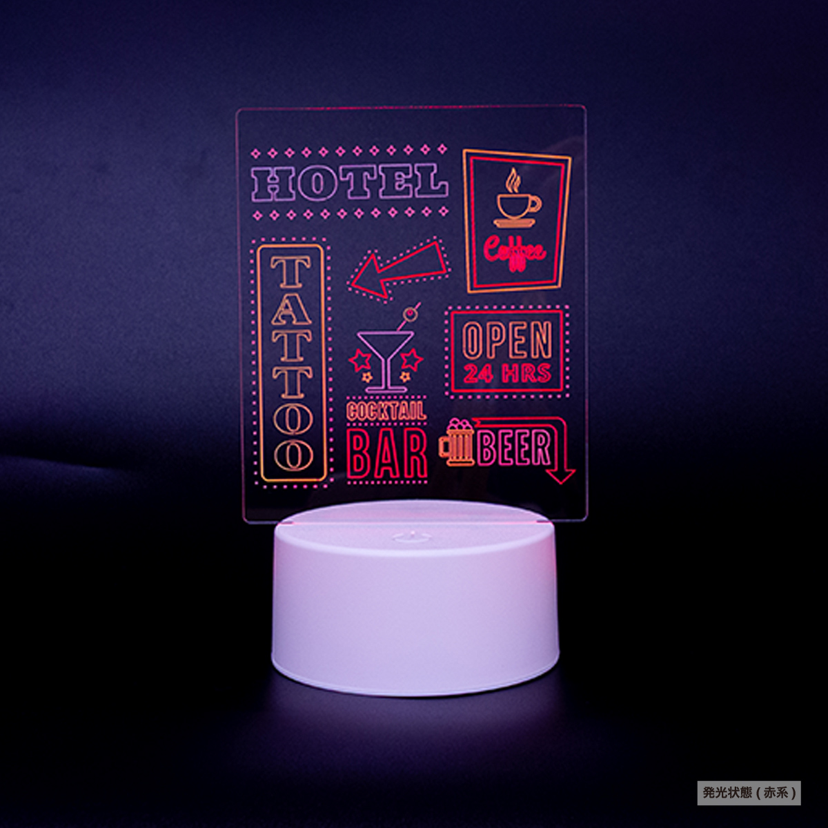 Acrylic Light Stand #ACR-LS01