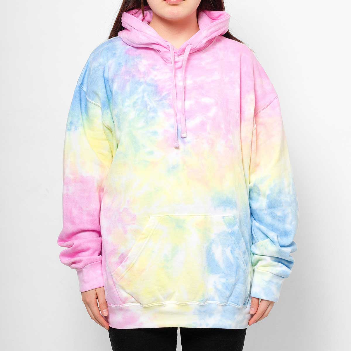 Colortone 8.5 oz Rainbow Pullover Hoodie (#TD8777)