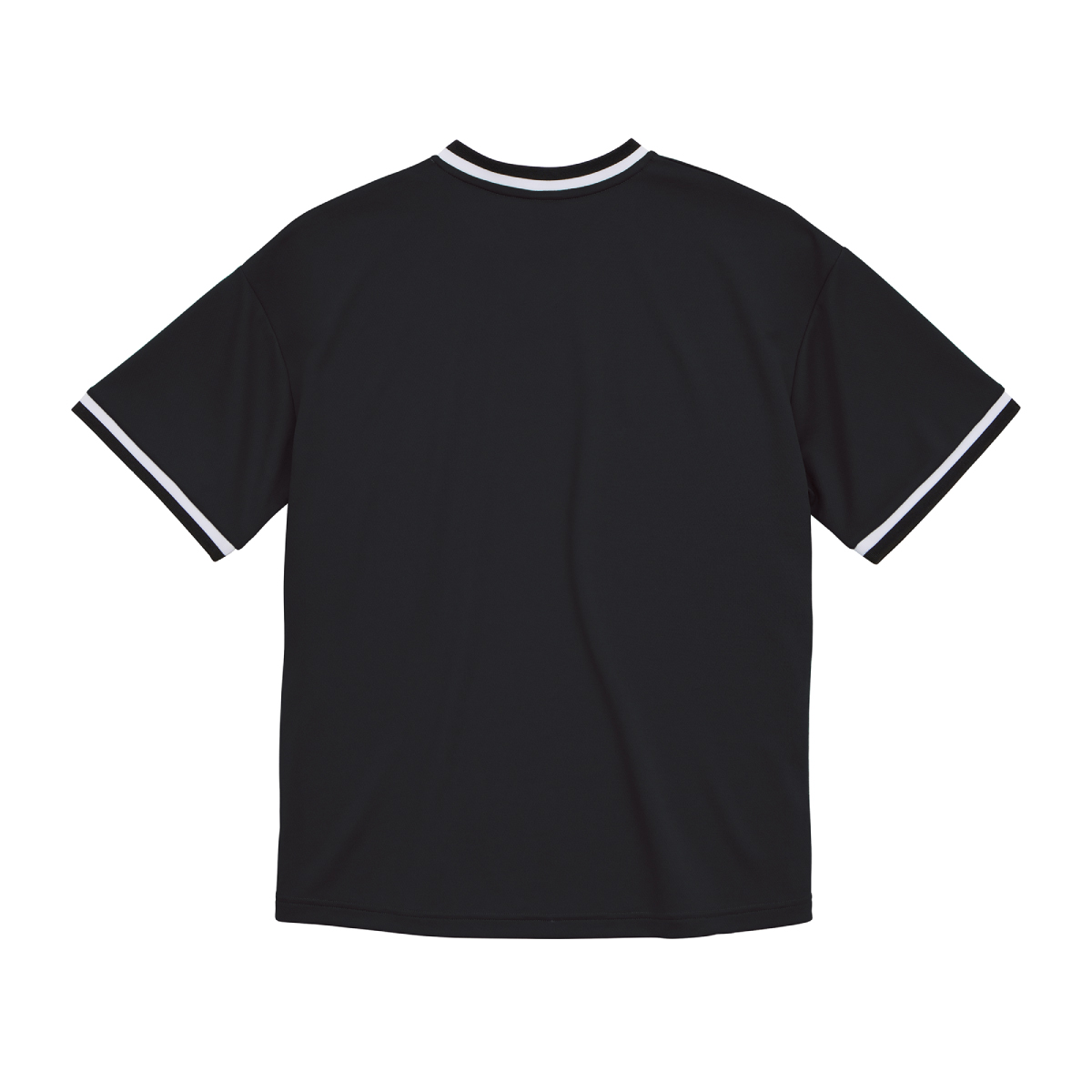 United Athle ユナイテッドアスレ 4.1 oz ドライアスレチック ルーズフィット ラインリブ Tシャツ (品番5927-01)
