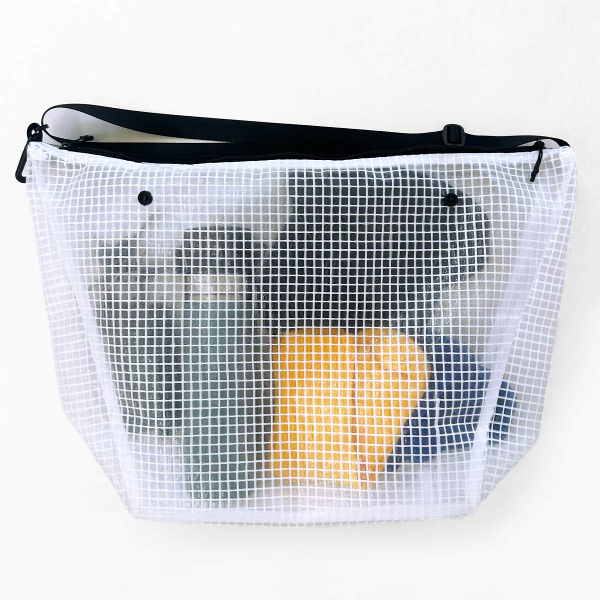GRID CLEAR Shoulder Bag (#CPGB)