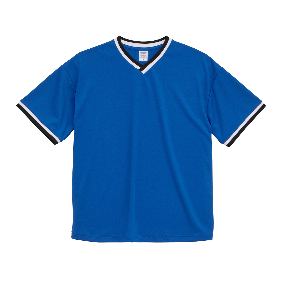 United Athle ユナイテッドアスレ 4.1 oz ドライアスレチック ルーズフィット ラインリブ Tシャツ (品番5927-01)