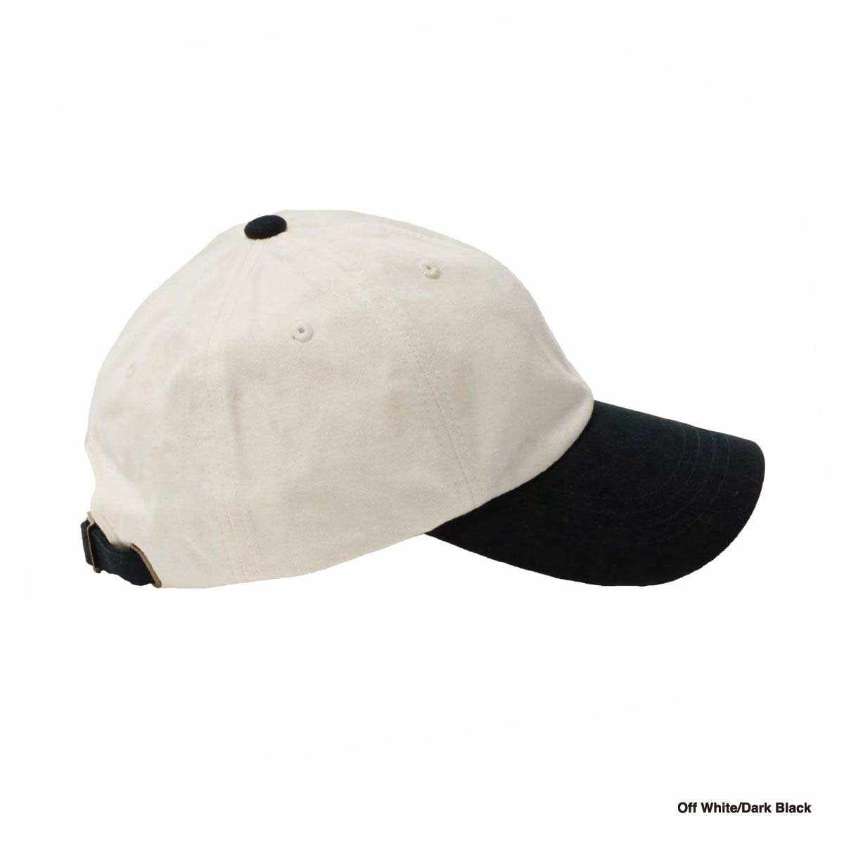 Yupoong 6-Panel Low-Profile Cotton Twill Two-Tone Cap [Via Transport Special Order] (#6245CM-VIA-Z)