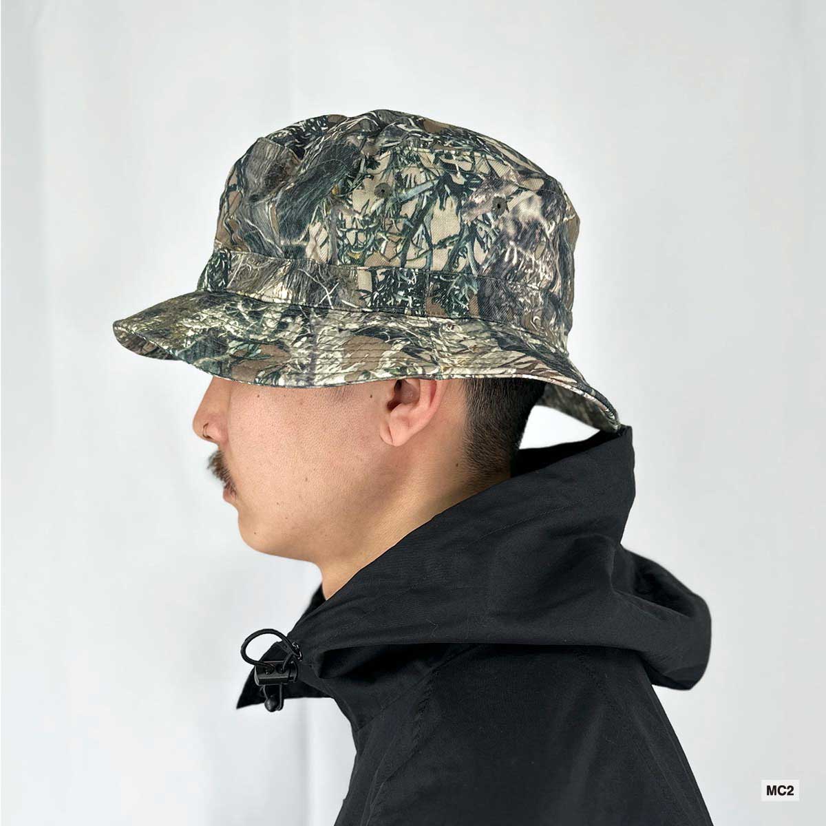 Cobra Caps コブラ キャップス True Timber 100% Polyester Camo Bucket Hat (品番TT-BKT)