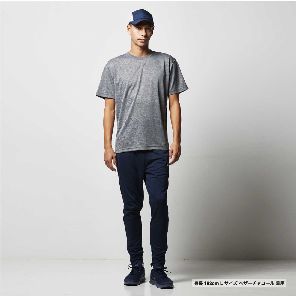 United Athle ユナイテッドアスレ 4.1 oz ドライアスレチック Tシャツ (品番5900-01)