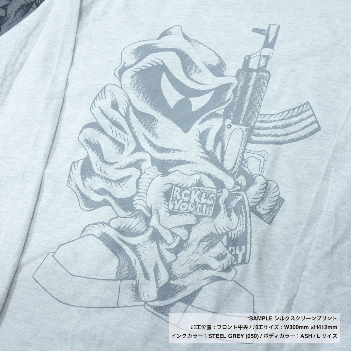 GILDAN ギルダン 6.0 oz ウルトラコットン ロングスリーブ Tシャツ リブあり (品番2400)