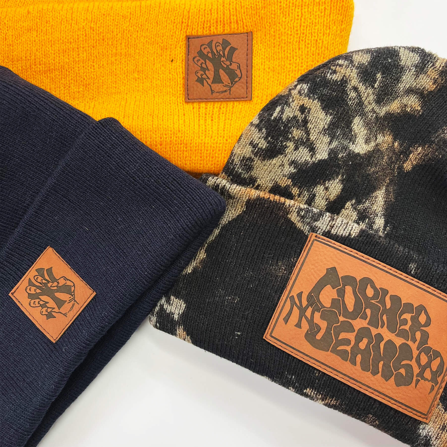 Original PU Leather Name Tag (#NT07)