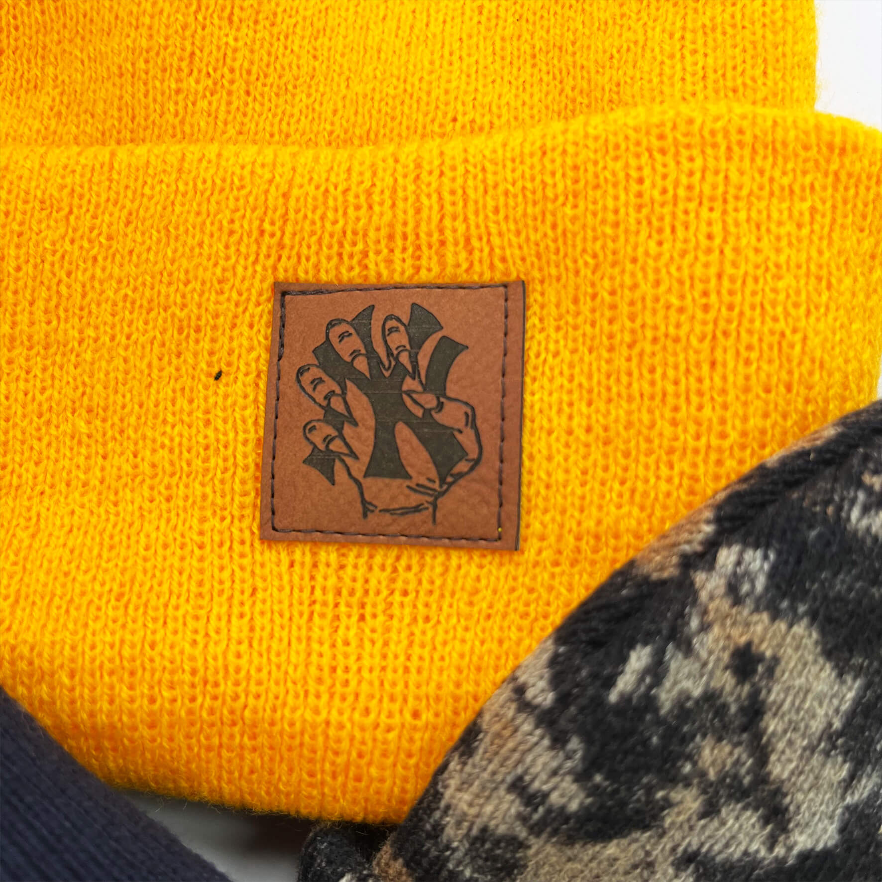 Original PU Leather Name Tag (#NT07)